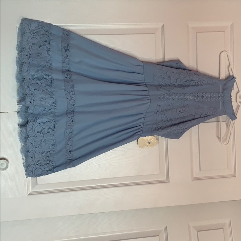 Altar’d state BRAND NEW light blue dress